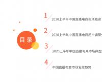 2020上半年中国直播电商市场研究报告已出