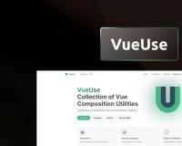 Vue.js组件快速开发插件VueUse介绍