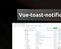 Vue.js  vue-toast-notification插件，高度可定制的通知系统