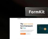 VUE插件Formkit表单组件，快速开发表单业务